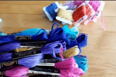 Organizing your embroidery floss