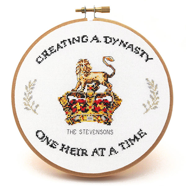 Creating a Dynasty family cross stitch pattern
