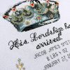 His Lordship cross stitch baby announcement