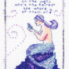 Mirror Mirror mermaid cross stitch pattern