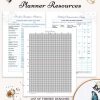Stitching planner graph paper apps