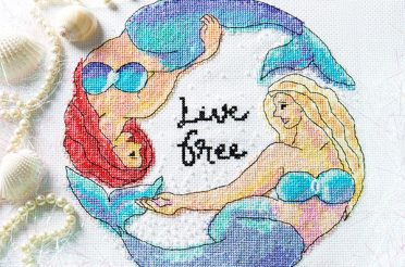 Mermaids and mix tapes — Issue 6 of XStitch Mag