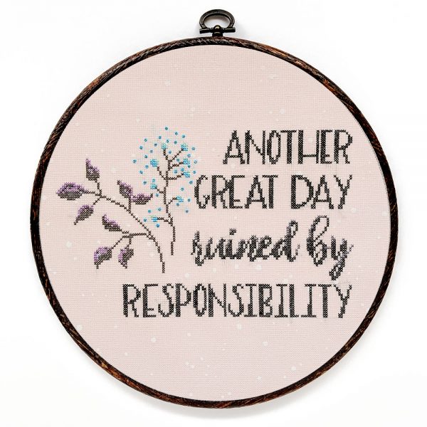 Another Great Day cross stitch pattern