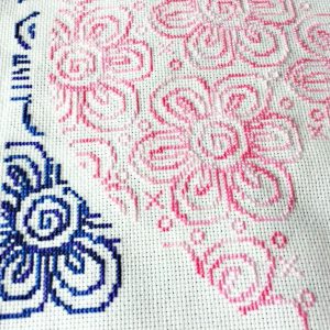 Flowers of Love cross stitch pattern