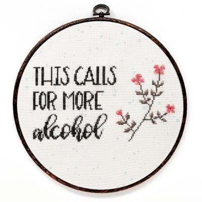 More alcohol cross stitch pattern