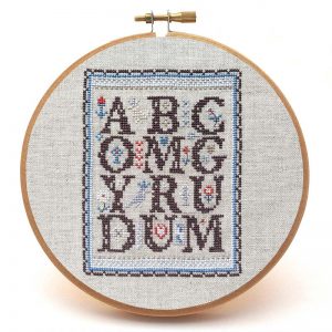 ABC OMG Cross Stitch Pattern