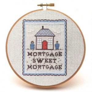 Mortgage Sweet Mortgage cross stitch pattern