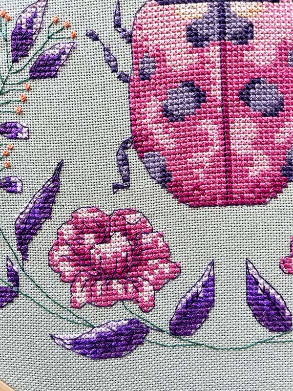Shine On cross stitch pattern