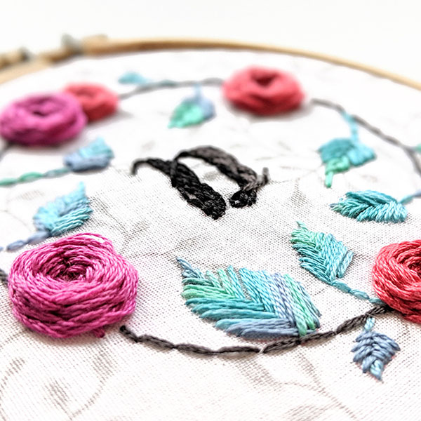 Hand embroidery fundamentals class